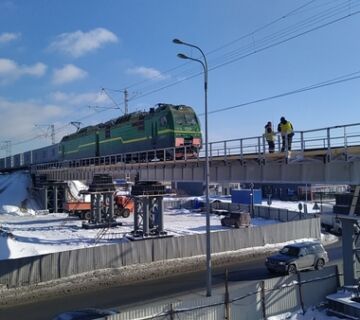 Временный Пулковский путепровод Временный Пулковский путепровод