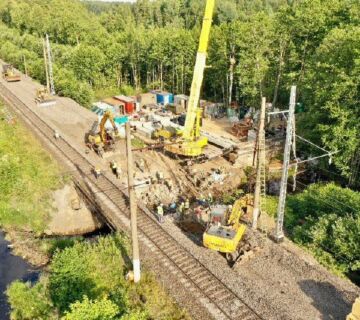 Закончены работы на перегоне «Новый быт – Пупышево»