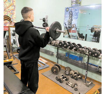 Своими руками создали спортзал