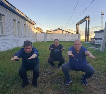 Бодрое утро мостовиков